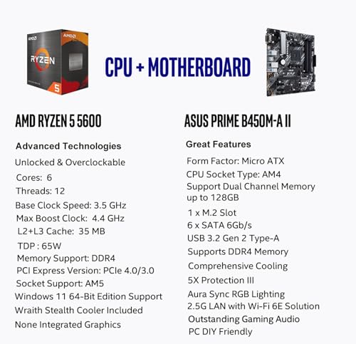 Amazon.com: INLAND: AMD CPU + ASUS Motherboard Bundle